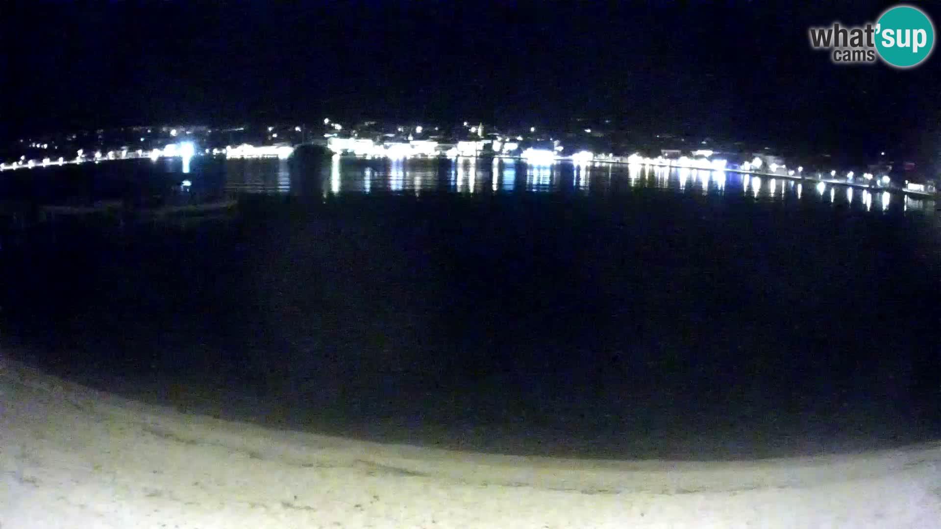 Novalja webcam – spiaggia cittadina