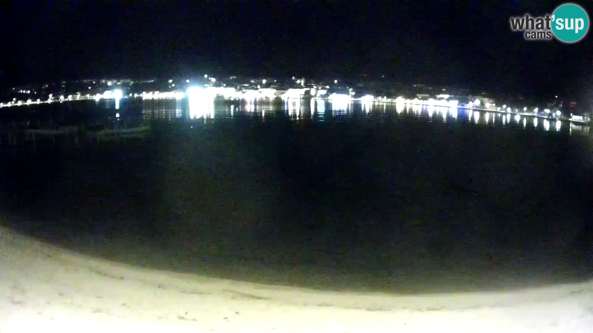 Novalja webcam – spiaggia cittadina