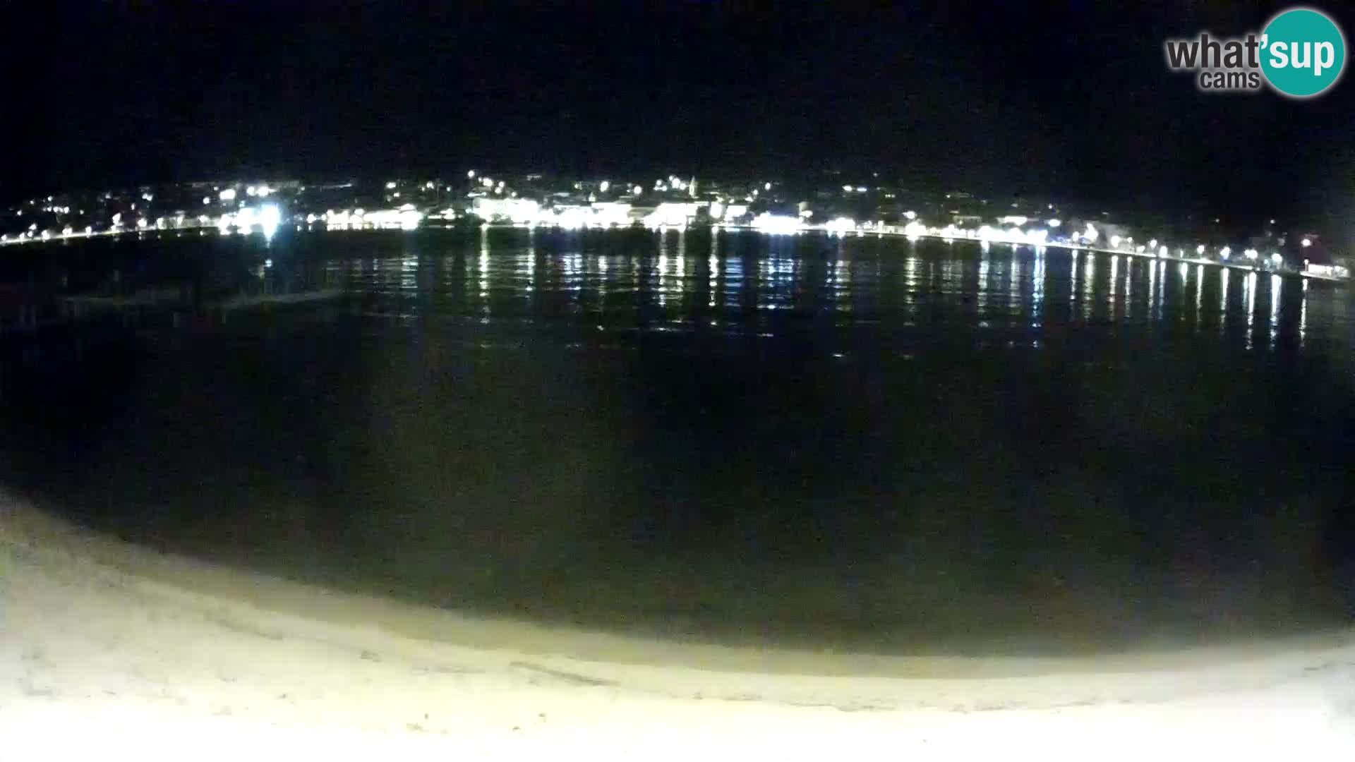 Novalja webcam – spiaggia cittadina