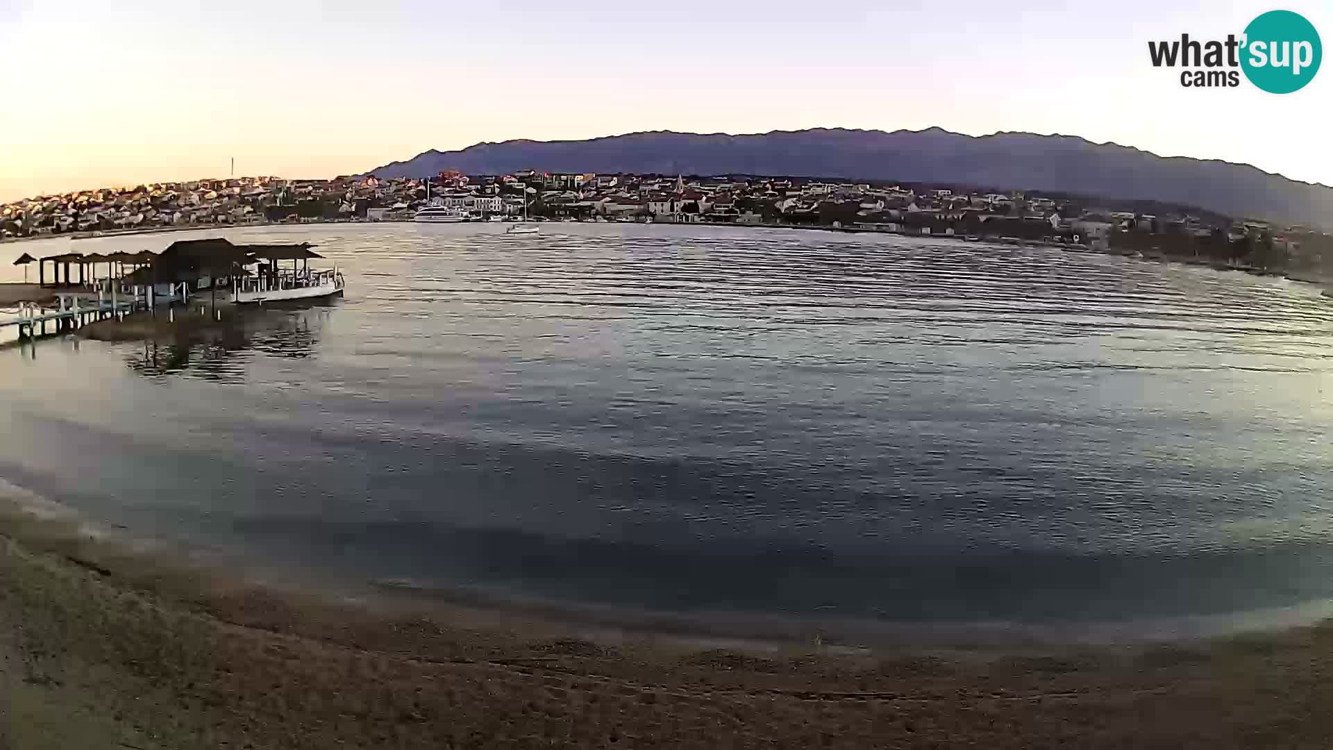 Novalja Kamera u živo – gradska plaža