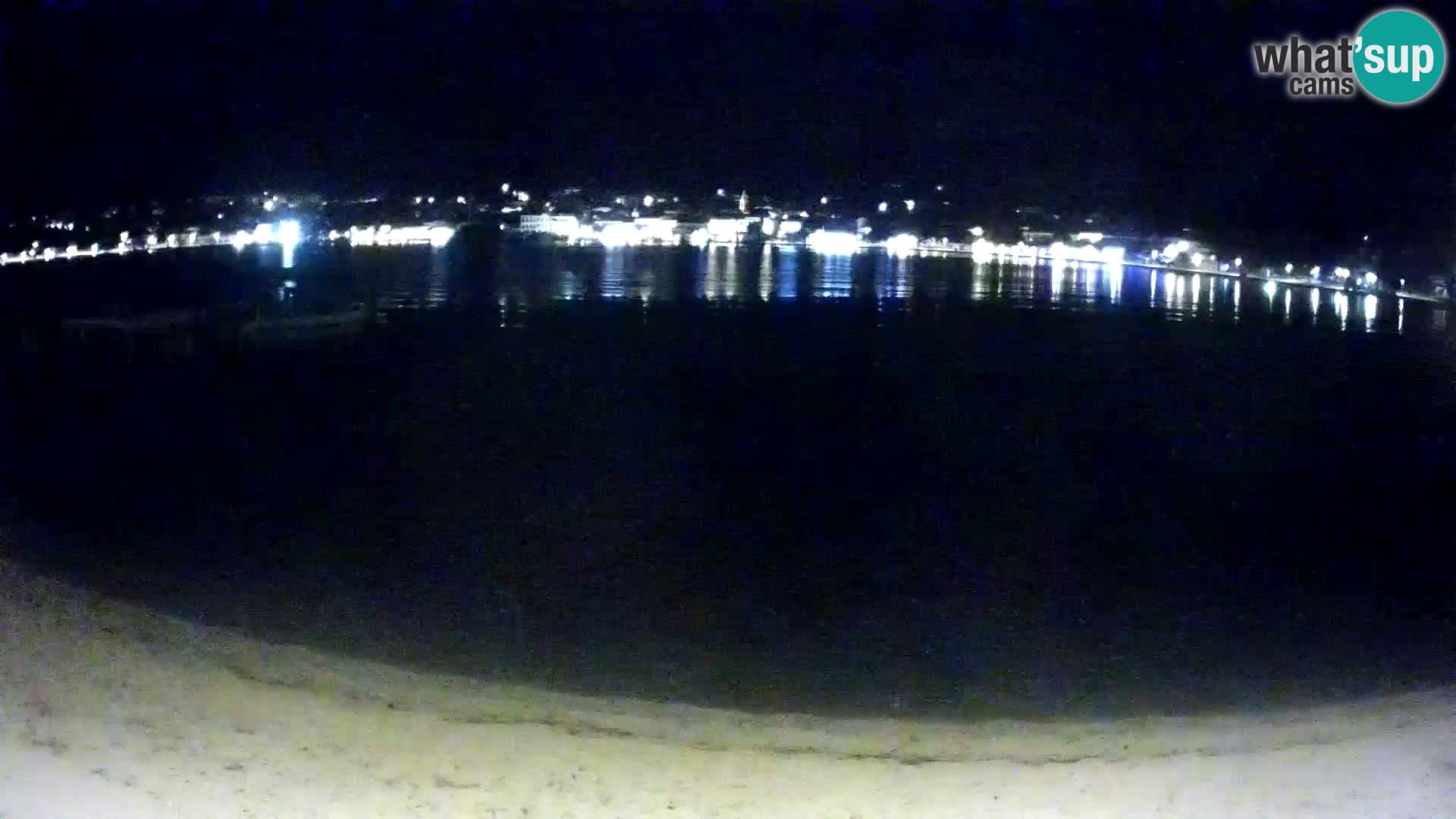 Novalja en vivo – playa de la ciudad