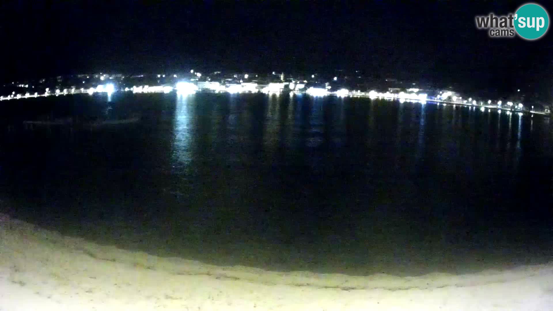 Novalja livecam – plage de la ville