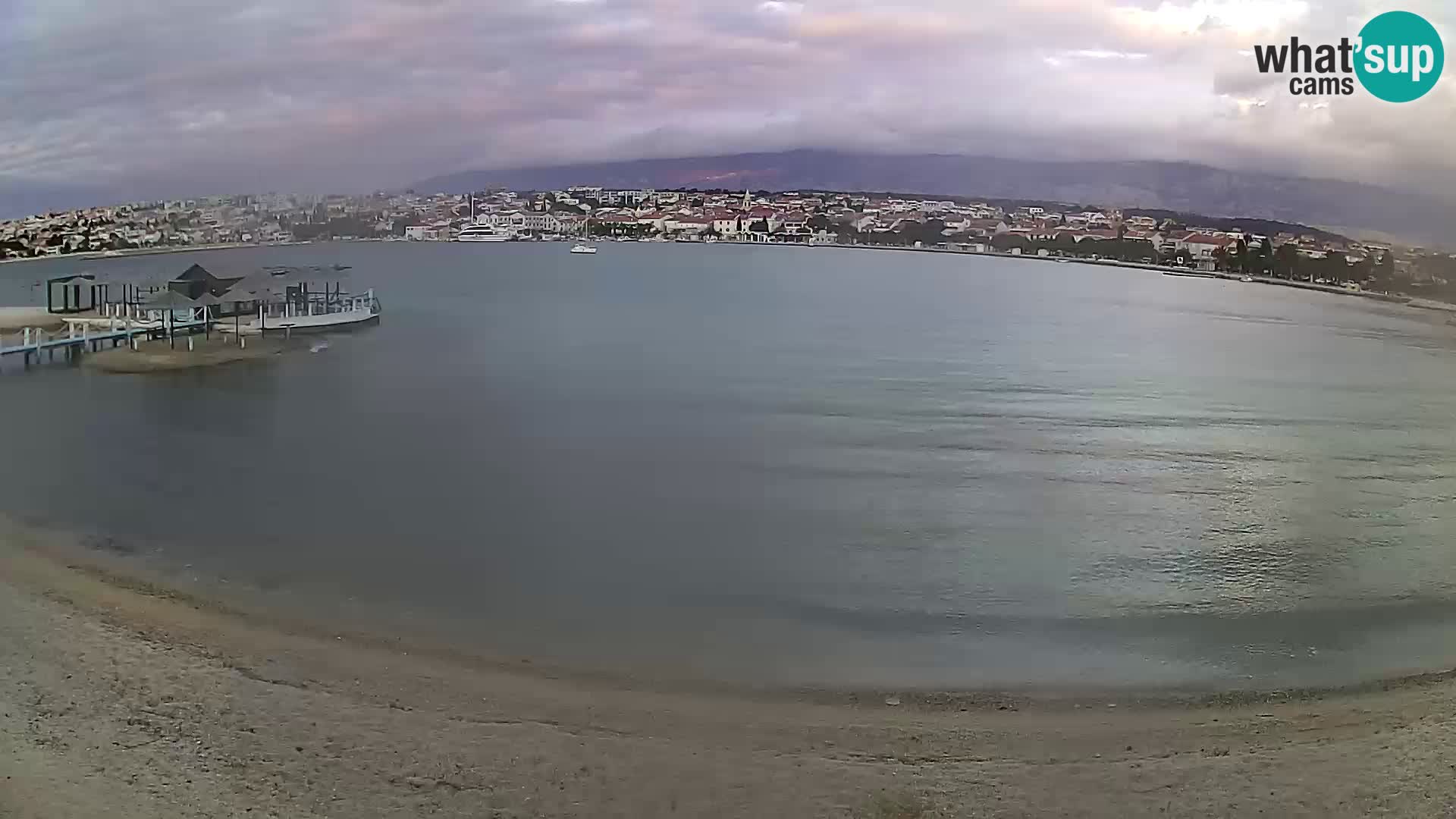 Novalja Kamera v živo – mestna plaža