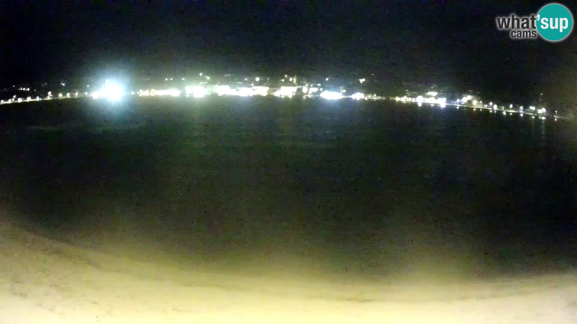 Live webcam Novalja – The Town beach