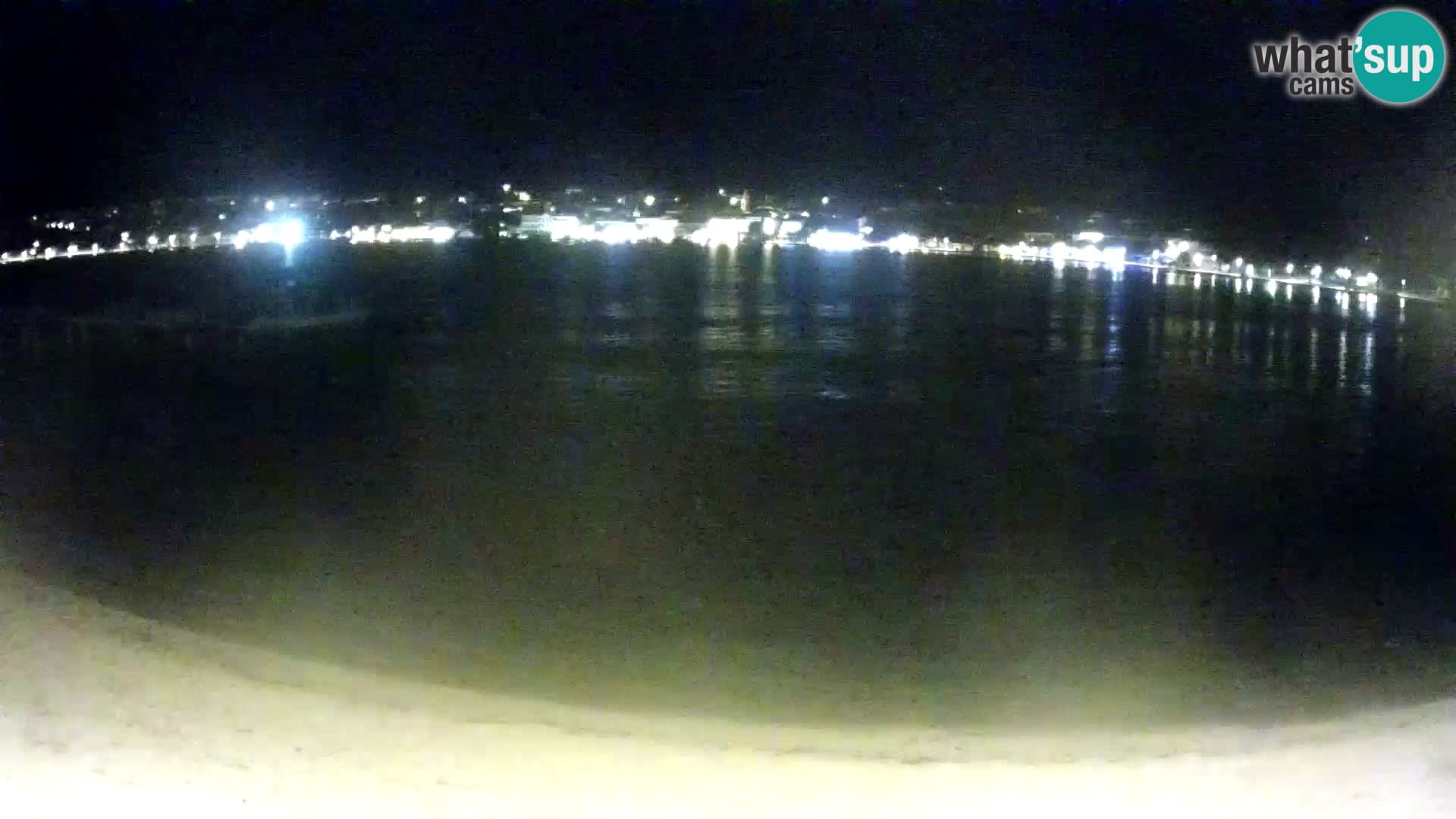 Live webcam Novalja – The Town beach