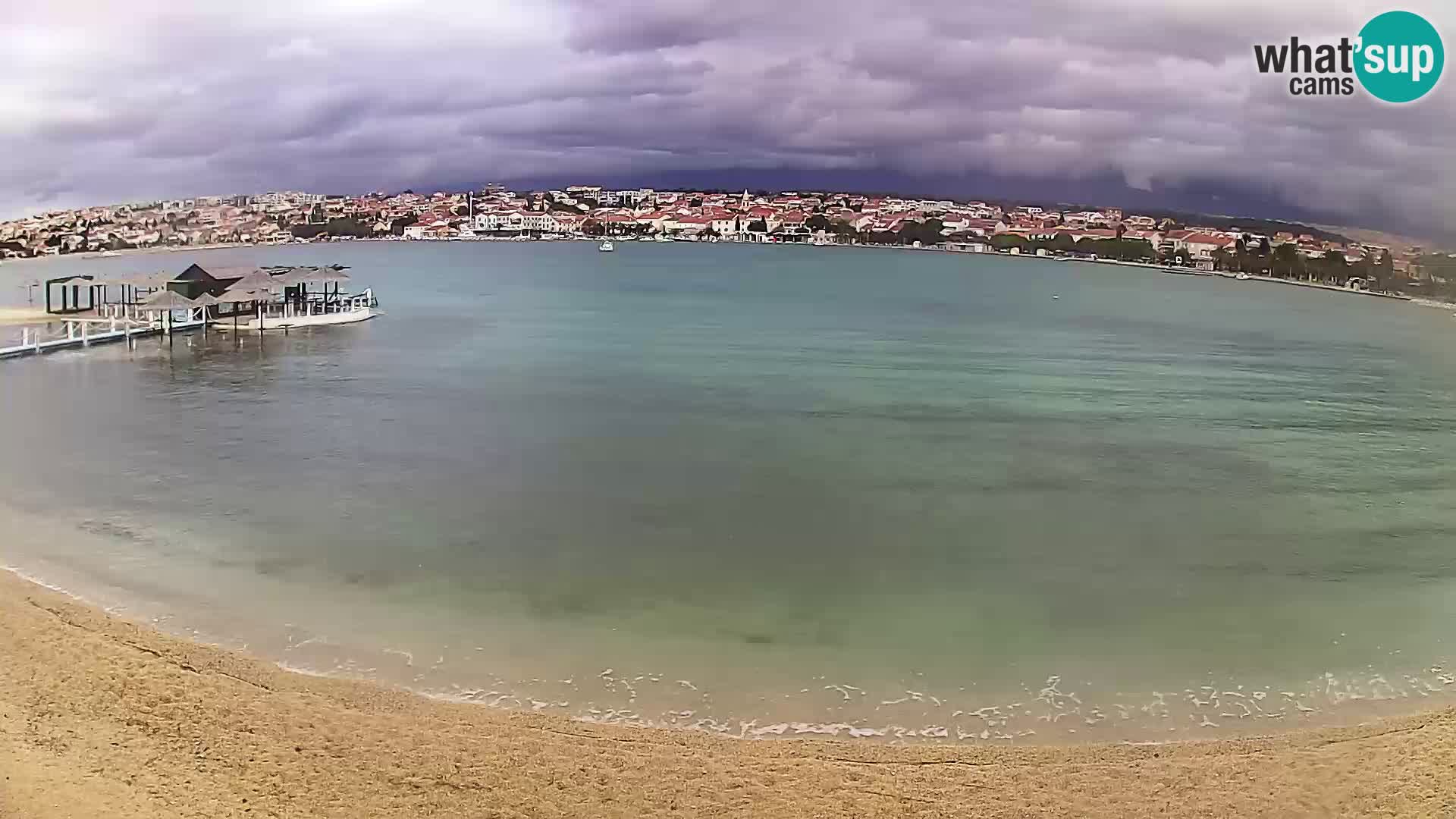 Webcam Novalja – Stadtstrand