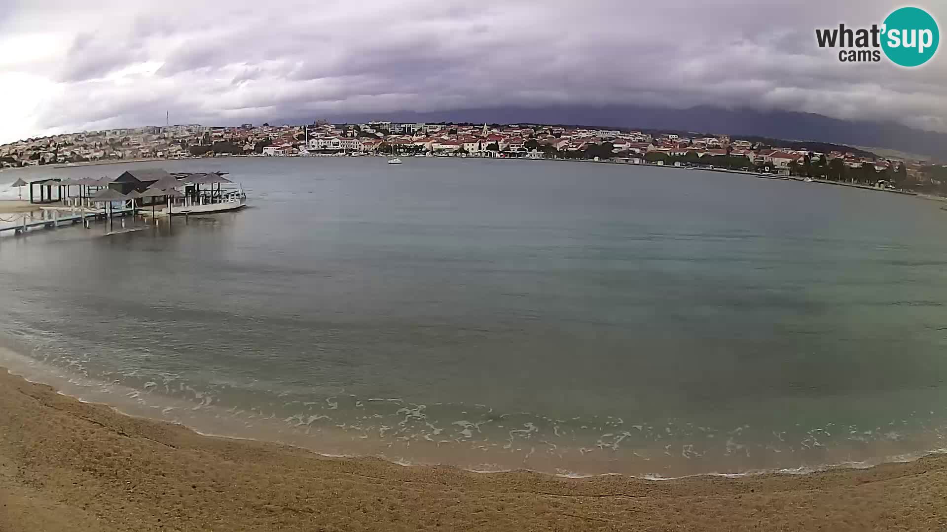 Webcam Novalja – Stadtstrand