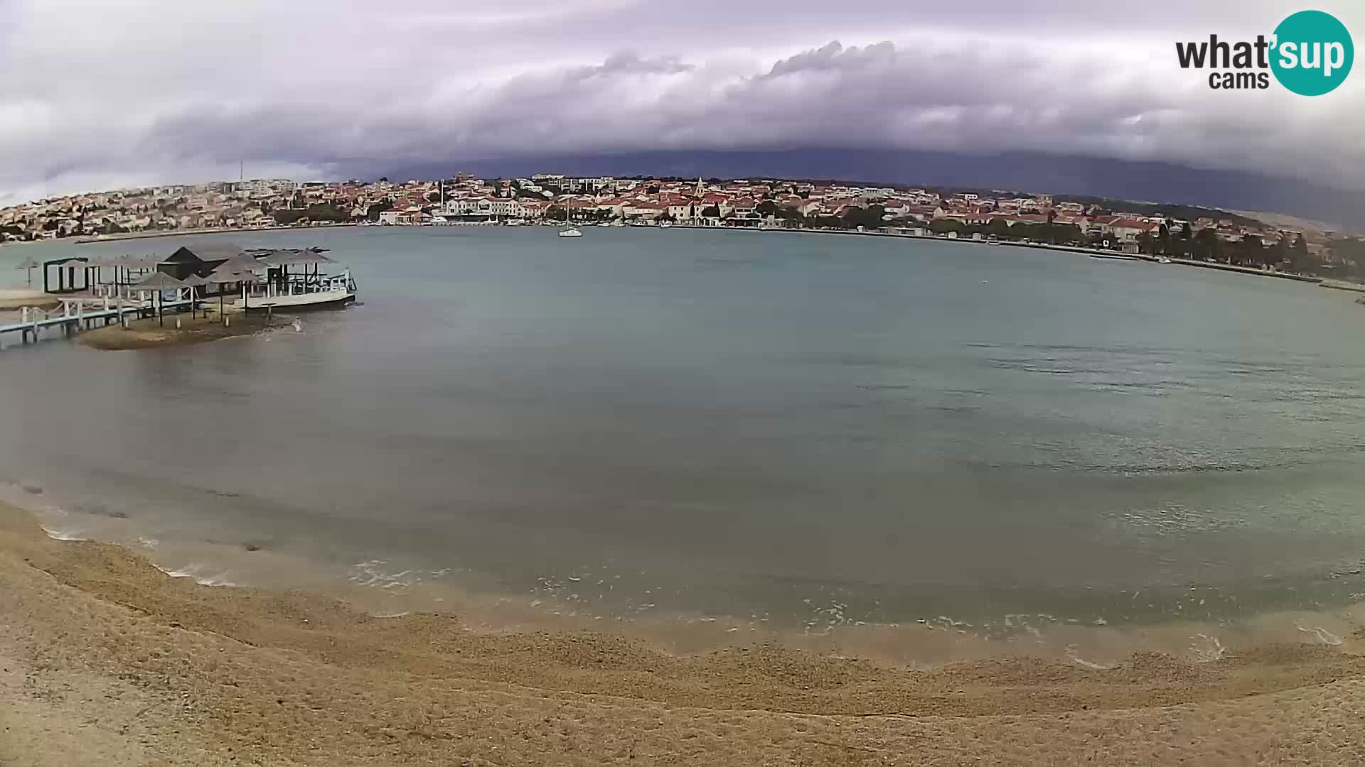 Webcam Novalja – Stadtstrand