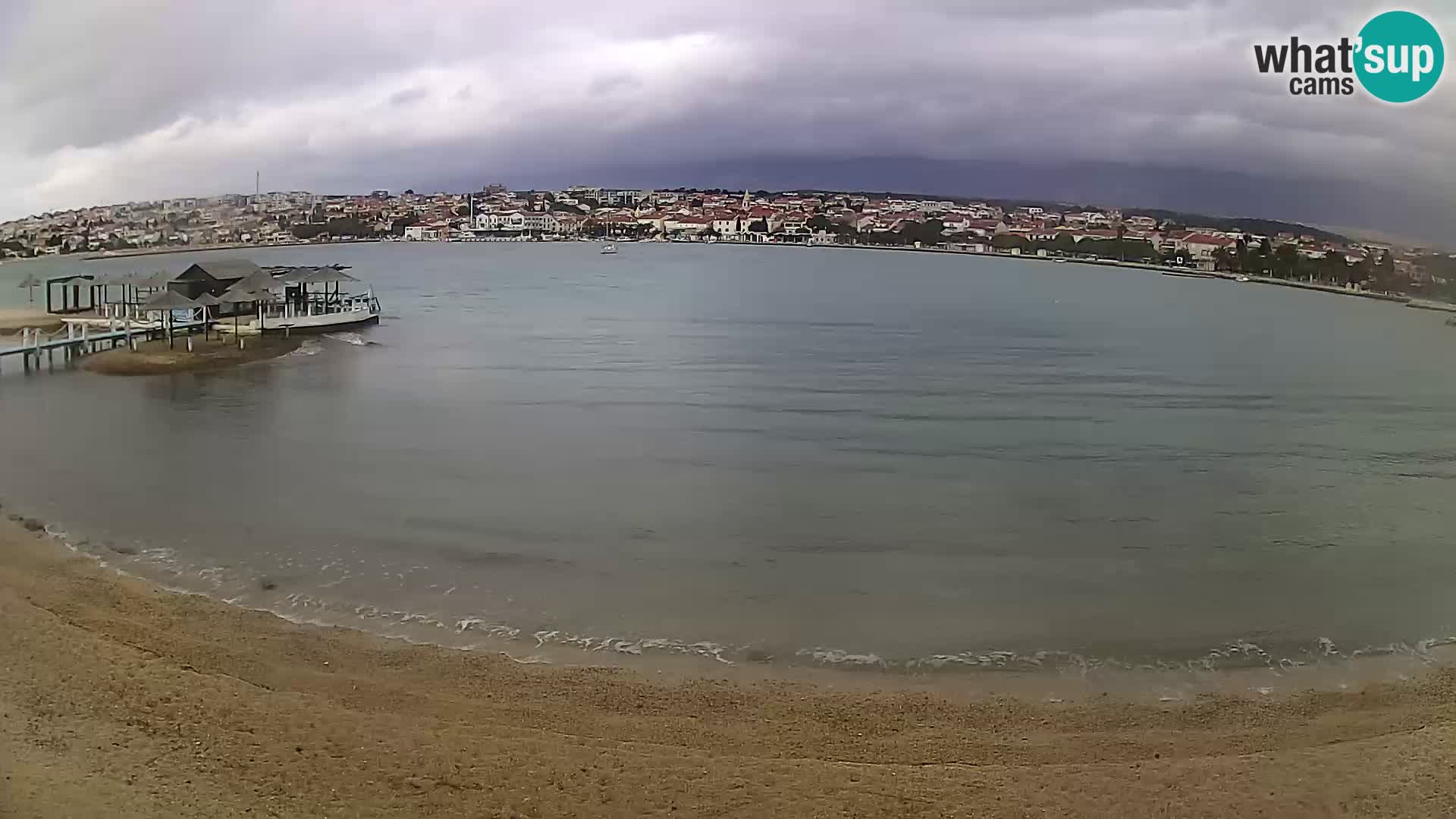 Webcam Novalja – Stadtstrand