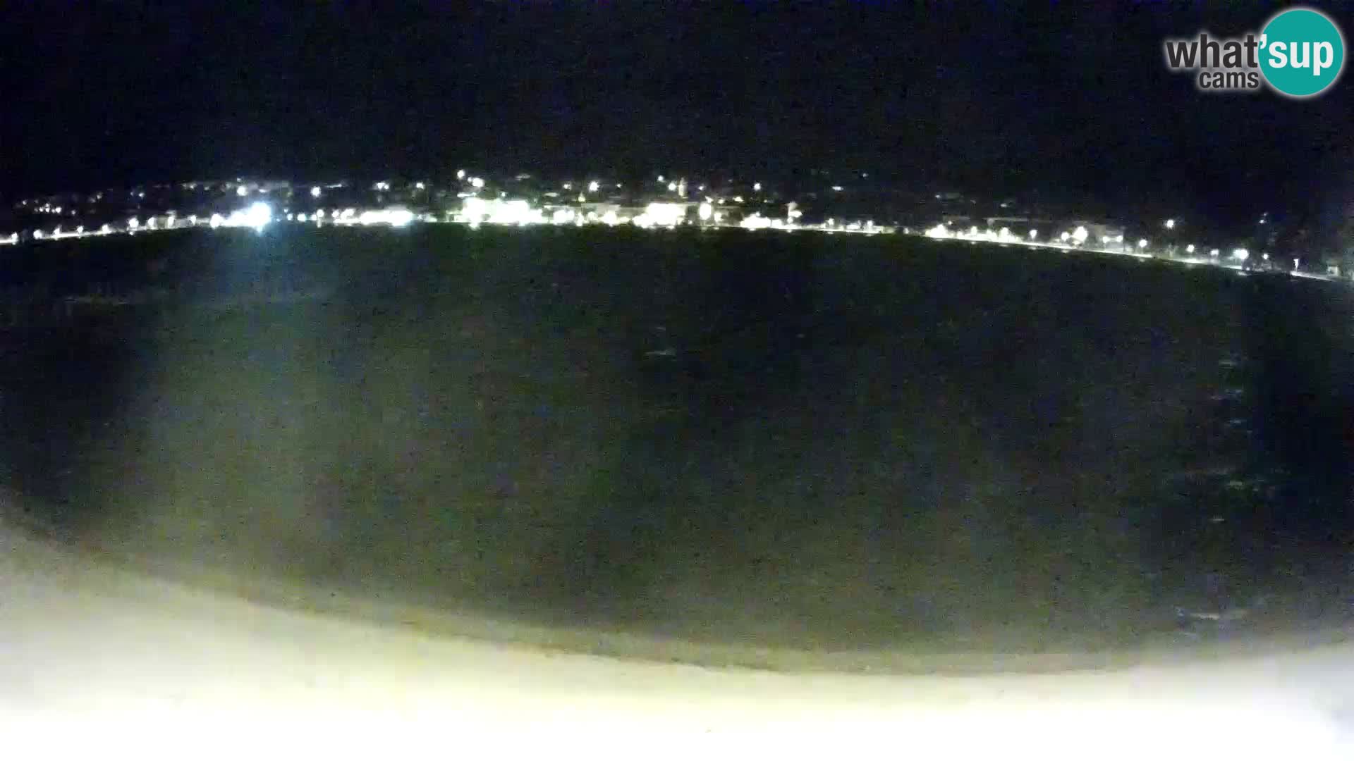 Live webcam Novalja – The Town beach