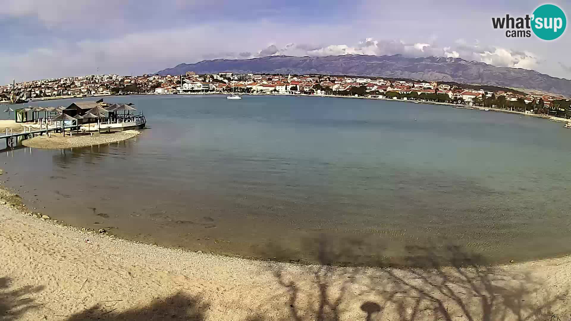 Webcam Novalja – Stadtstrand