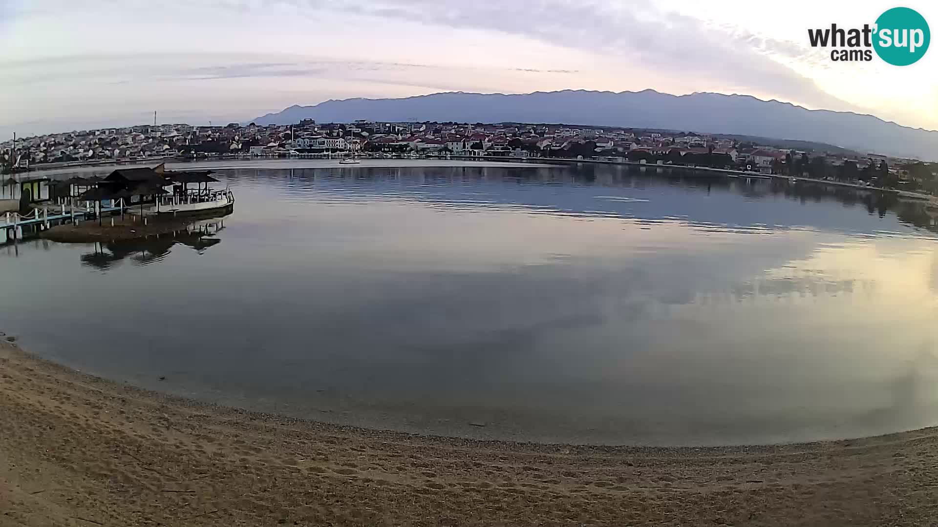 Webcam Novalja – Stadtstrand