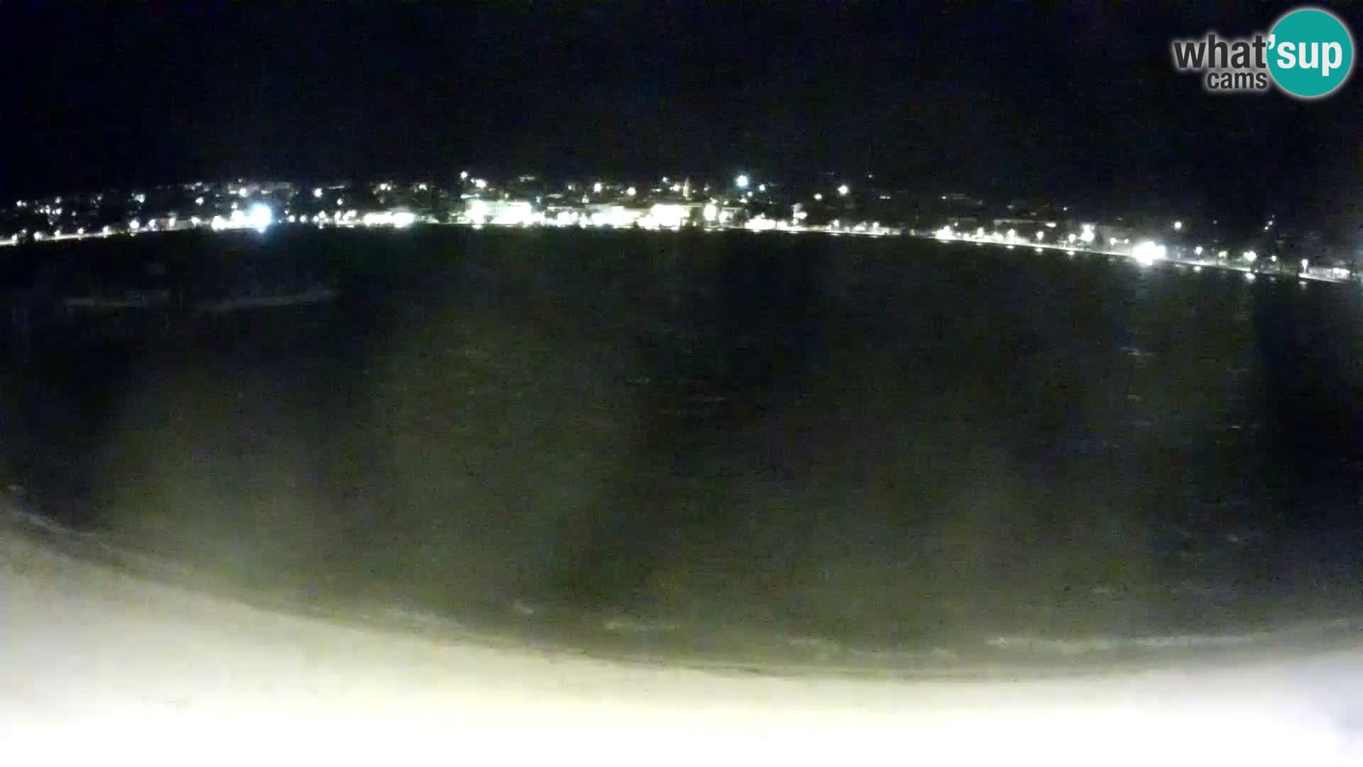 Live webcam Novalja – The Town beach