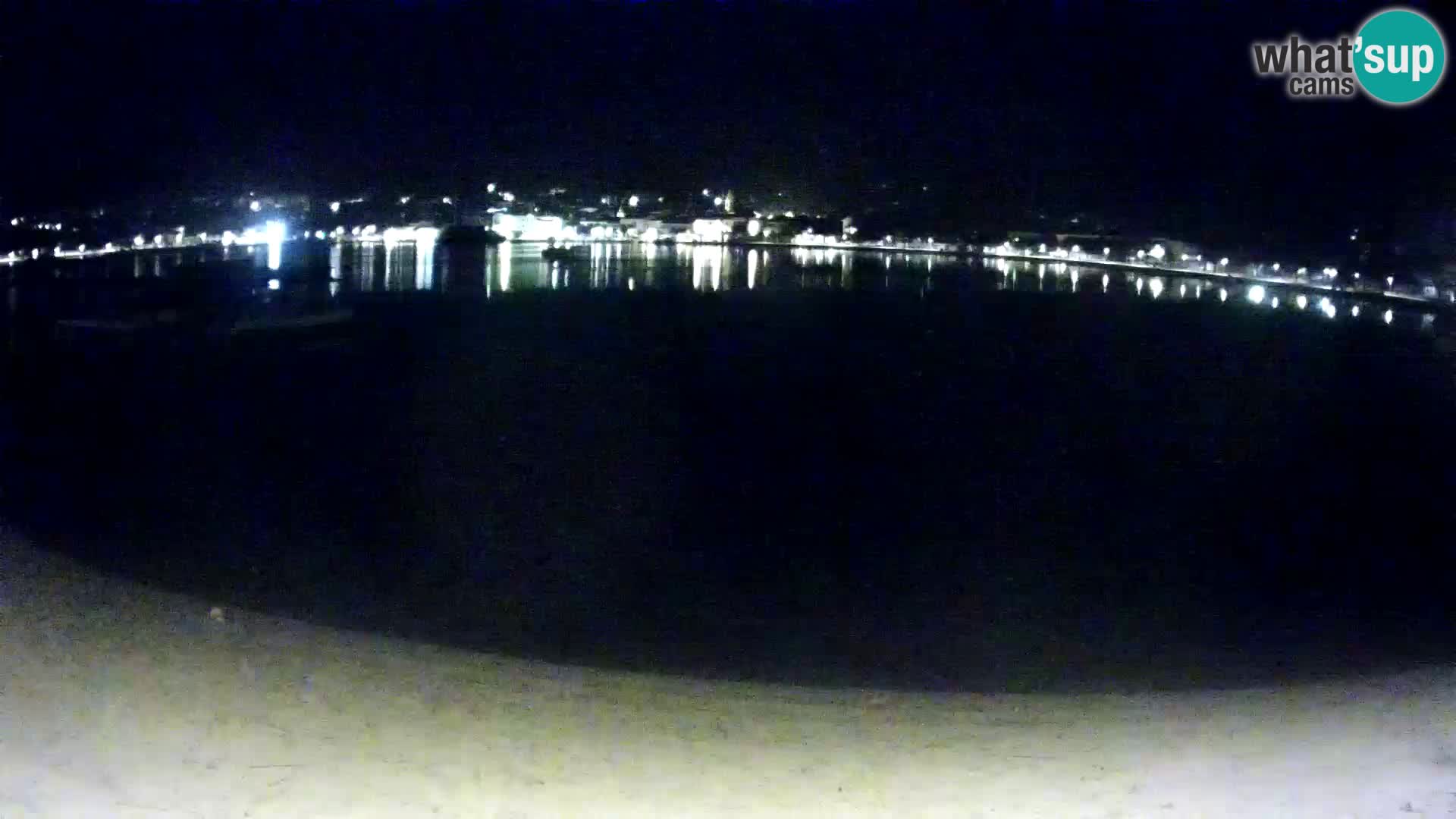 Live webcam Novalja – The Town beach