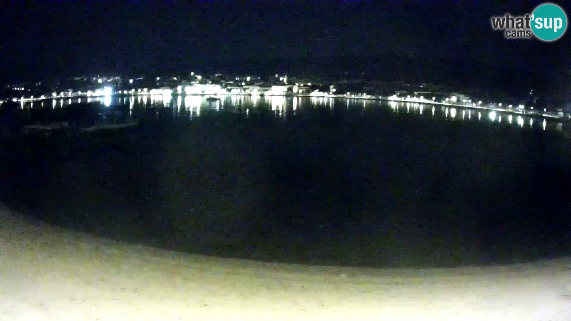 Novalja webcam – spiaggia cittadina