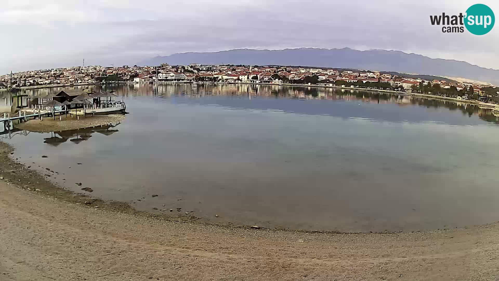 Webcam Novalja – Stadtstrand