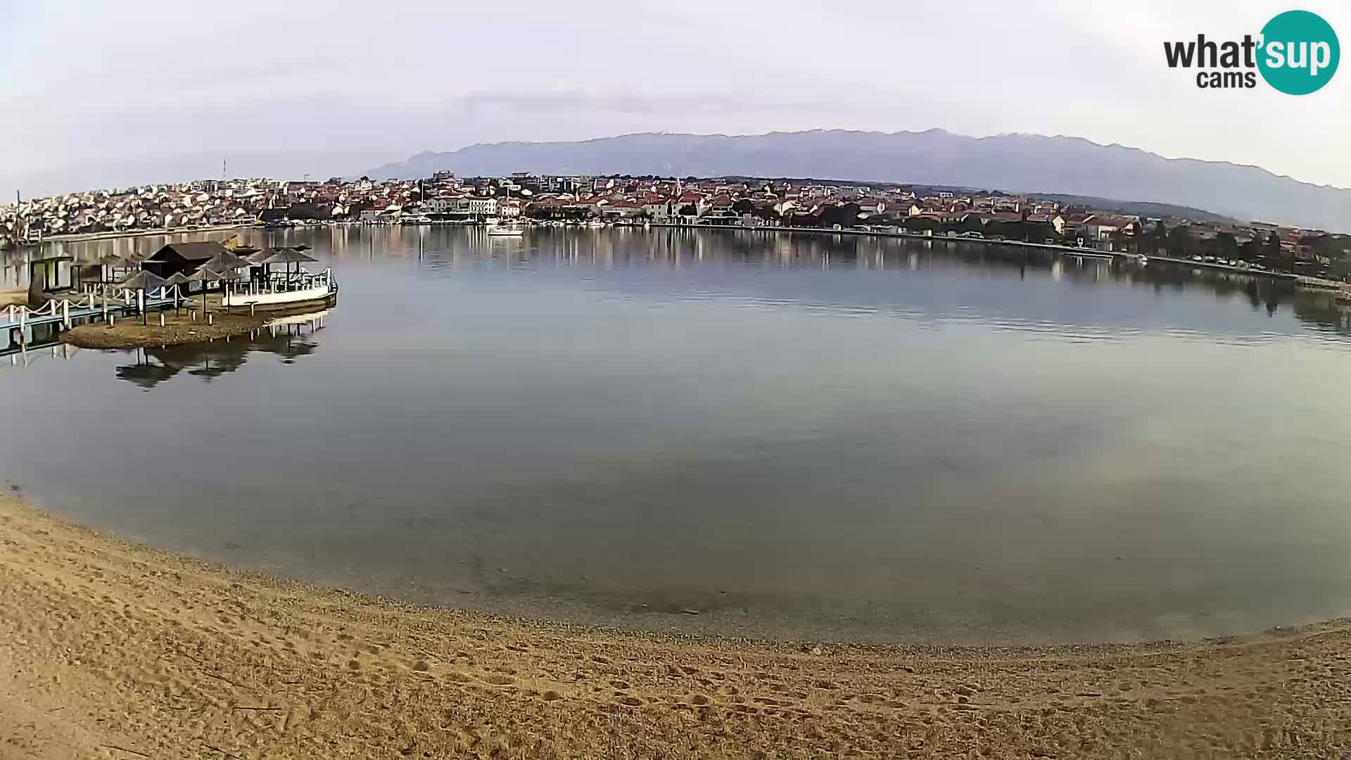 Webcam Novalja – Stadtstrand