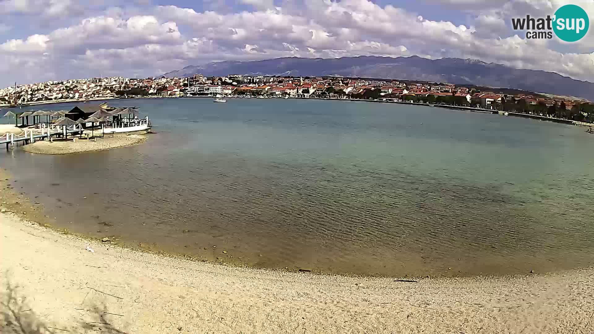 Webcam Novalja – Stadtstrand
