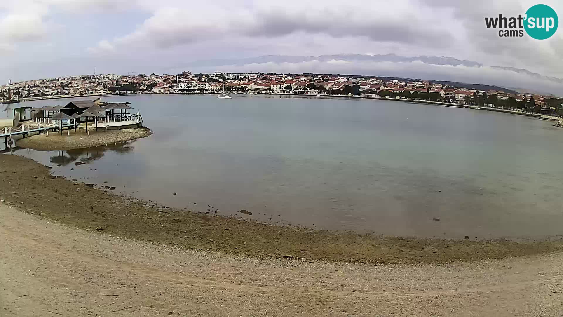 Webcam Novalja – Stadtstrand