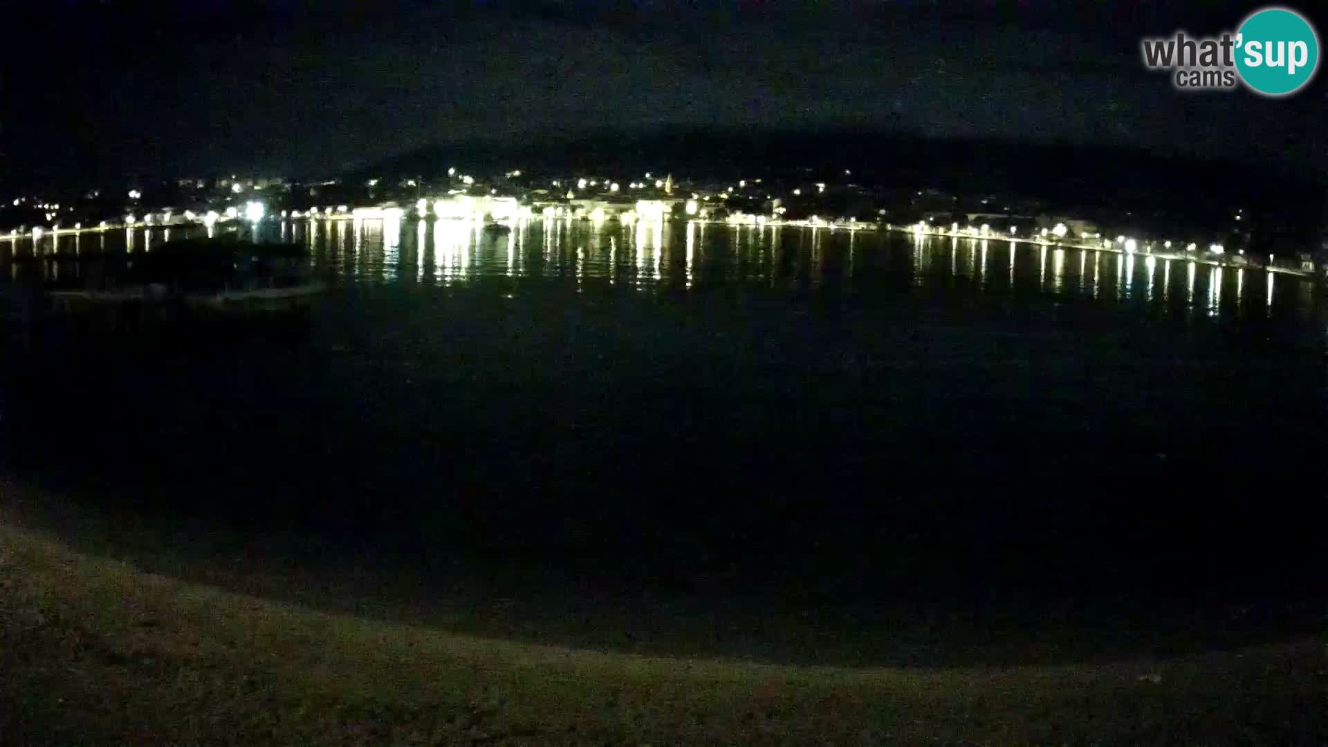 Live webcam Novalja – The Town beach