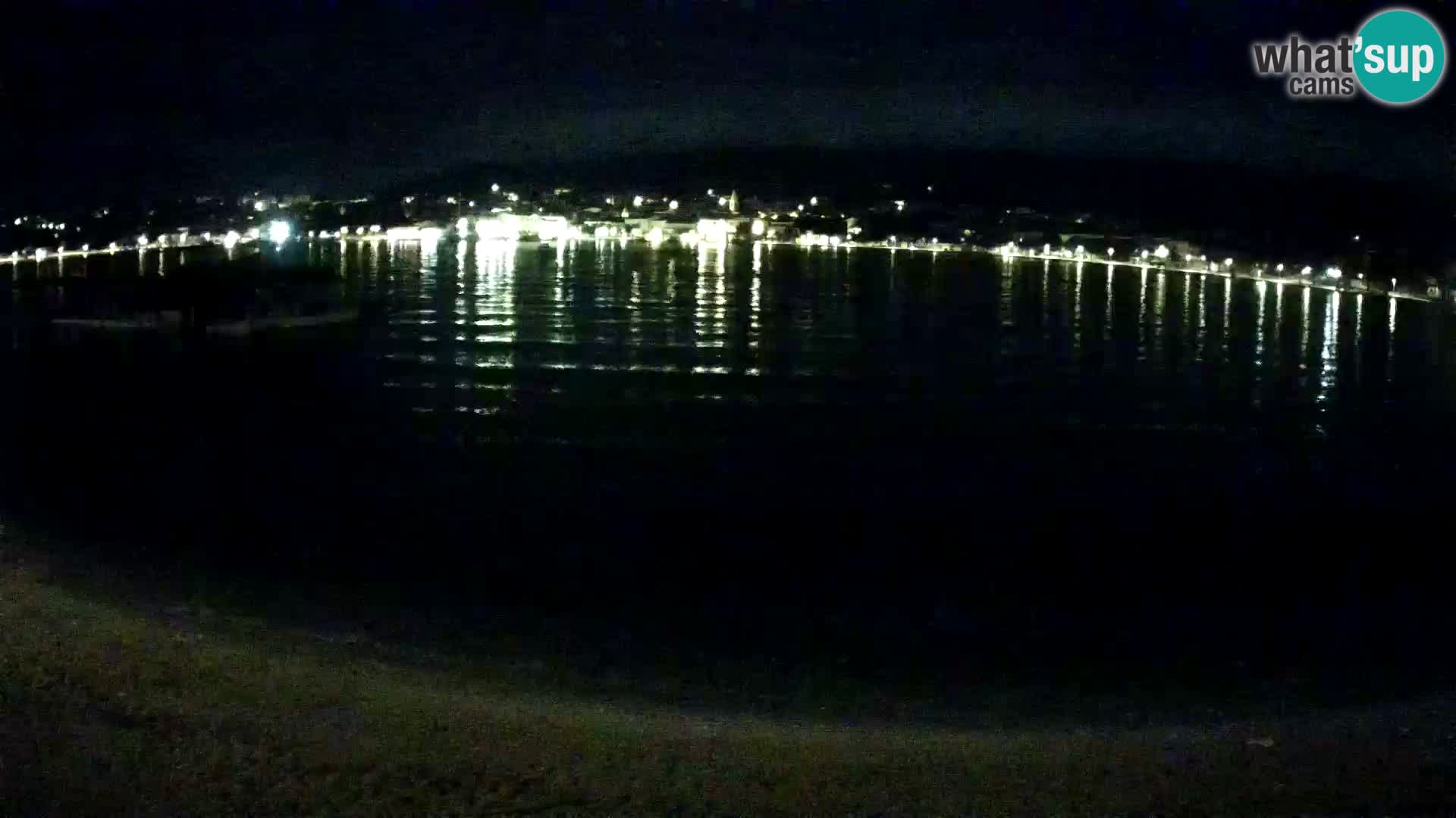 Novalja webcam – spiaggia cittadina