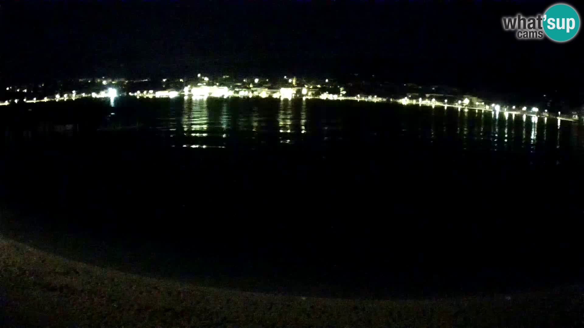 Live webcam Novalja – The Town beach