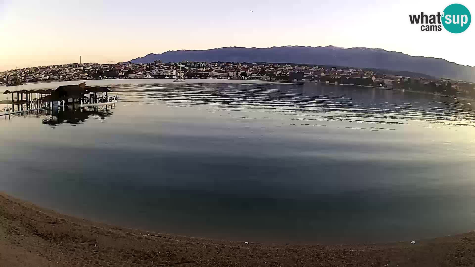 Novalja Kamera u živo – gradska plaža