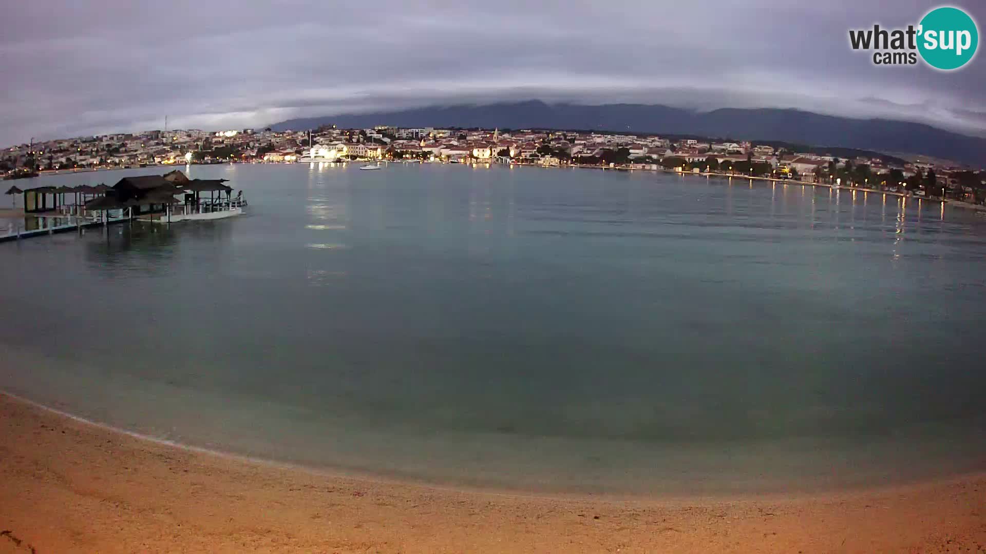 Webcam Novalja – Stadtstrand