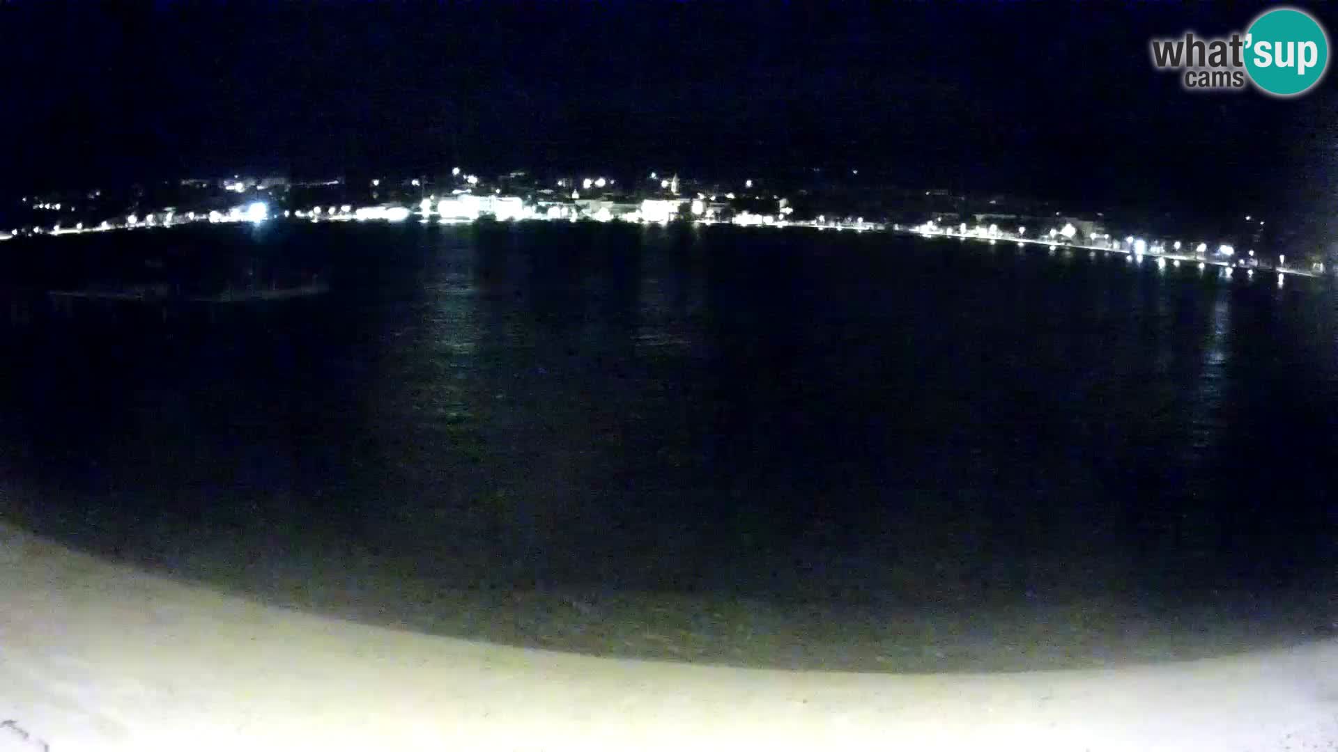 Novalja livecam – plage de la ville