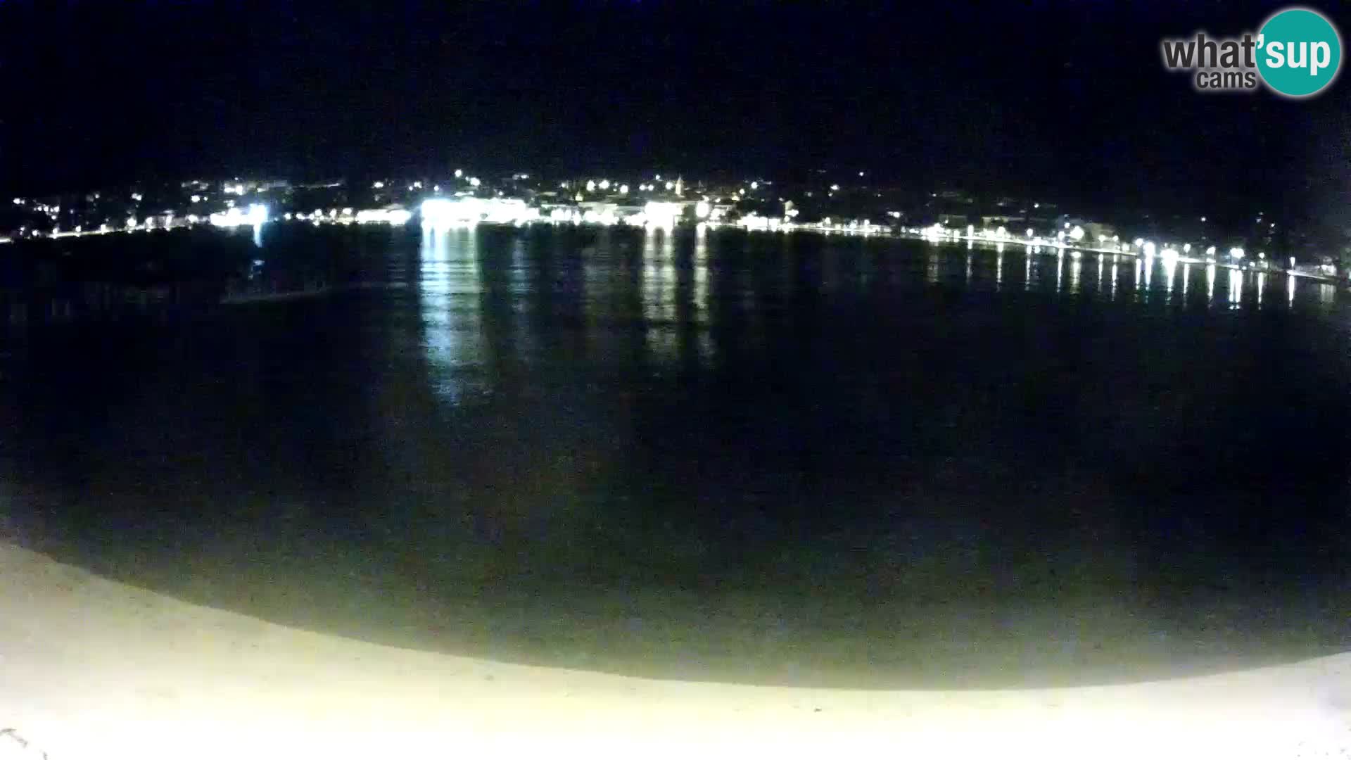 Novalja webcam – spiaggia cittadina