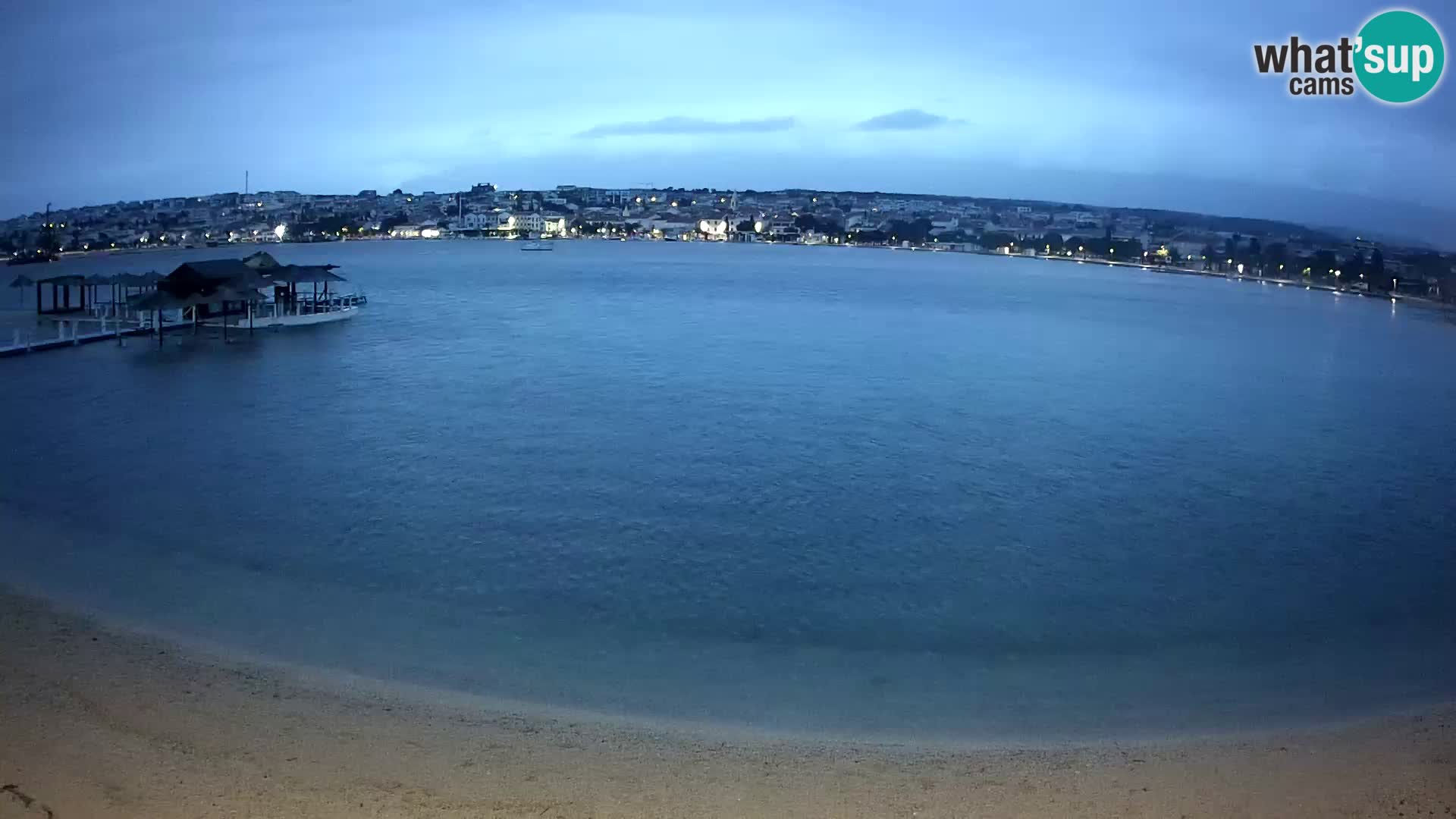 Novalja Kamera u živo – gradska plaža