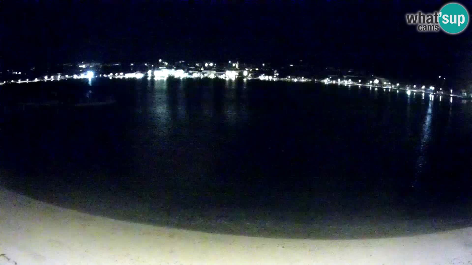 Novalja en vivo – playa de la ciudad