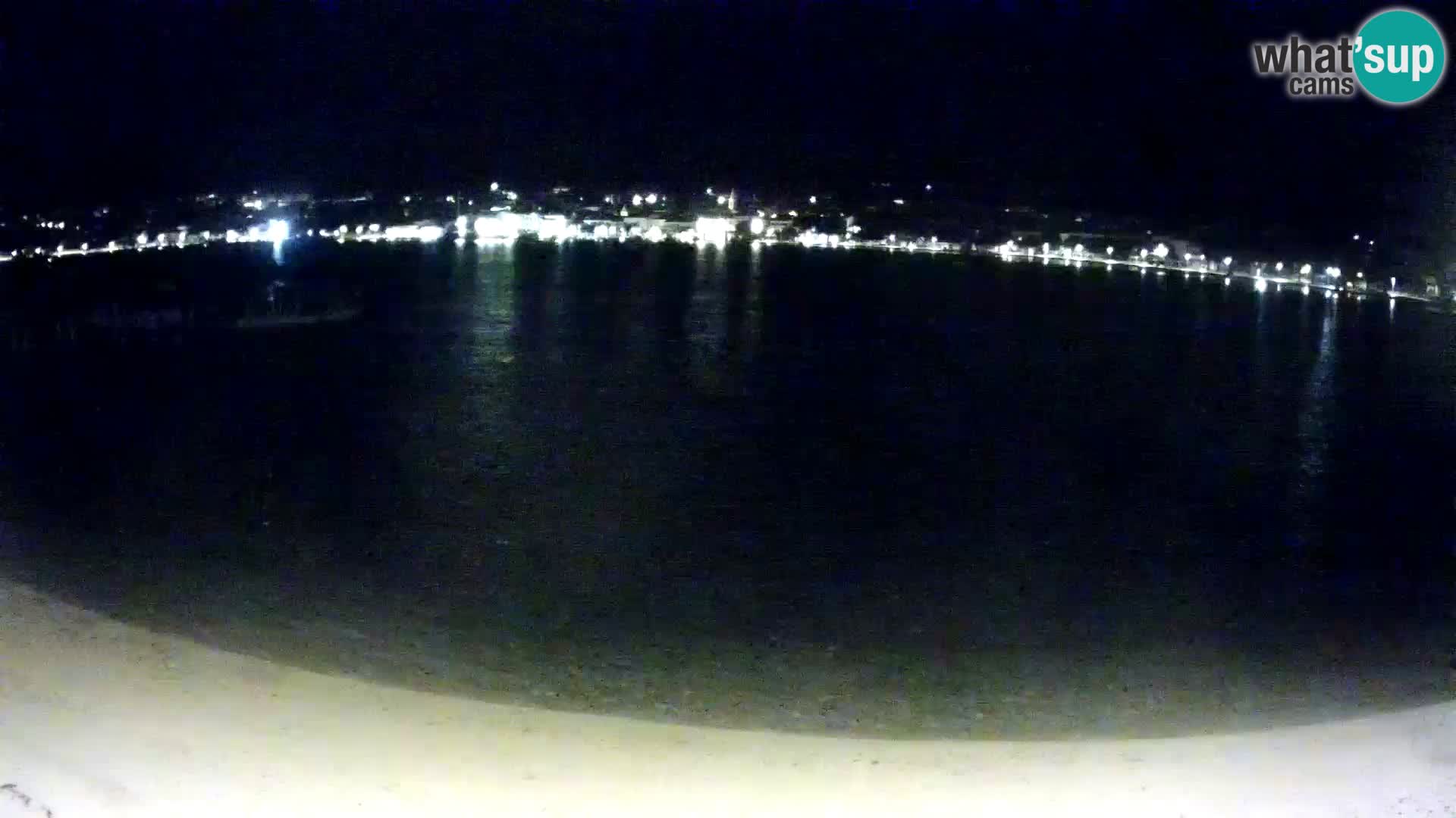 Novalja webcam – spiaggia cittadina