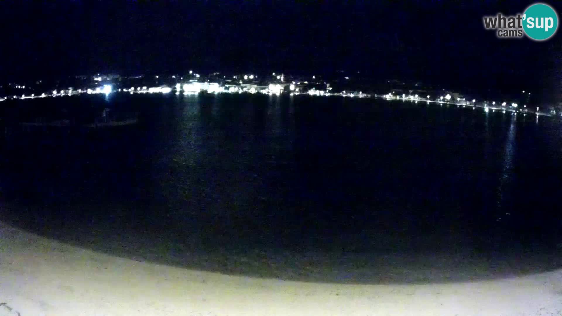 Novalja livecam – plage de la ville
