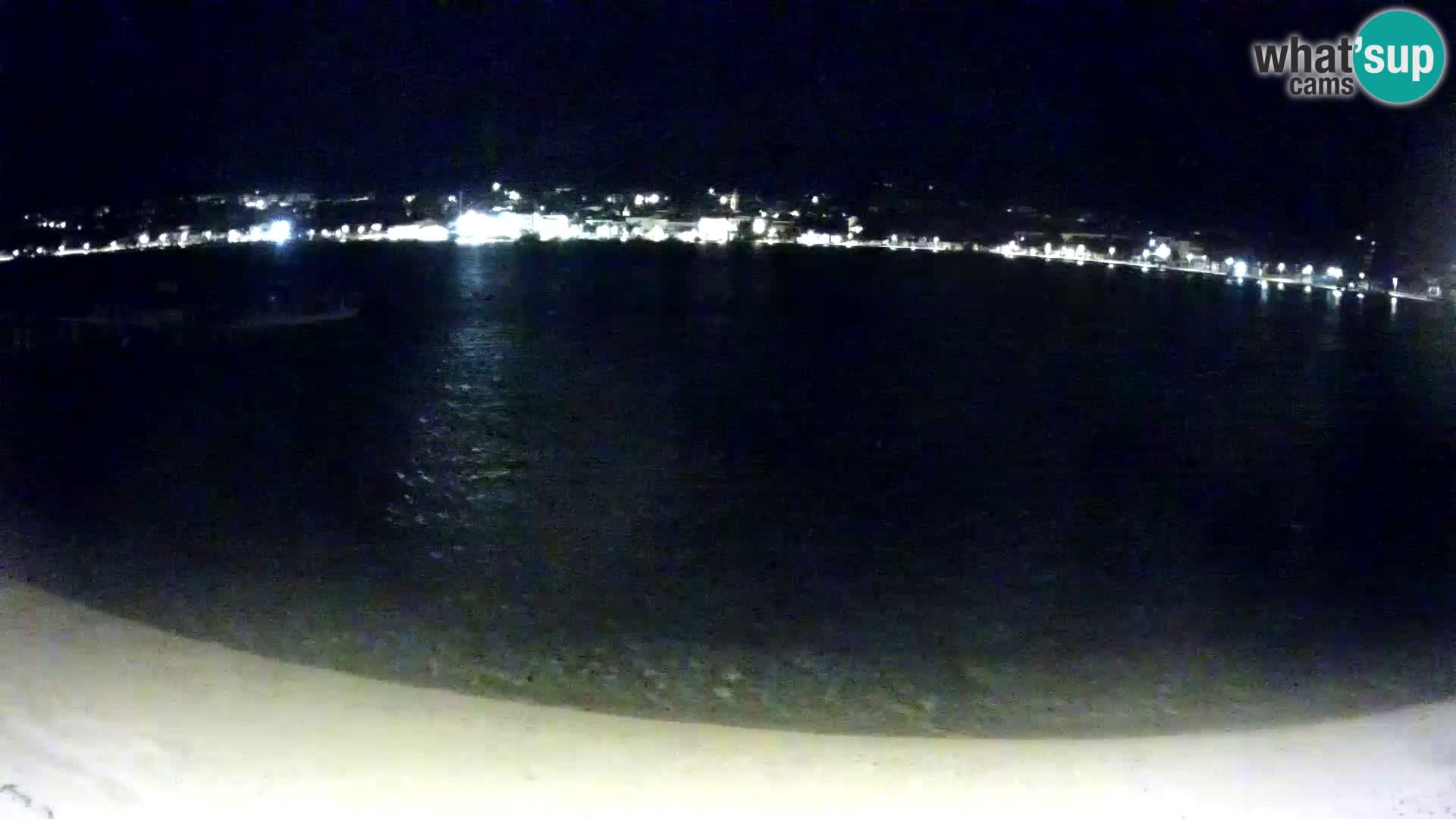 Novalja Kamera v živo – mestna plaža