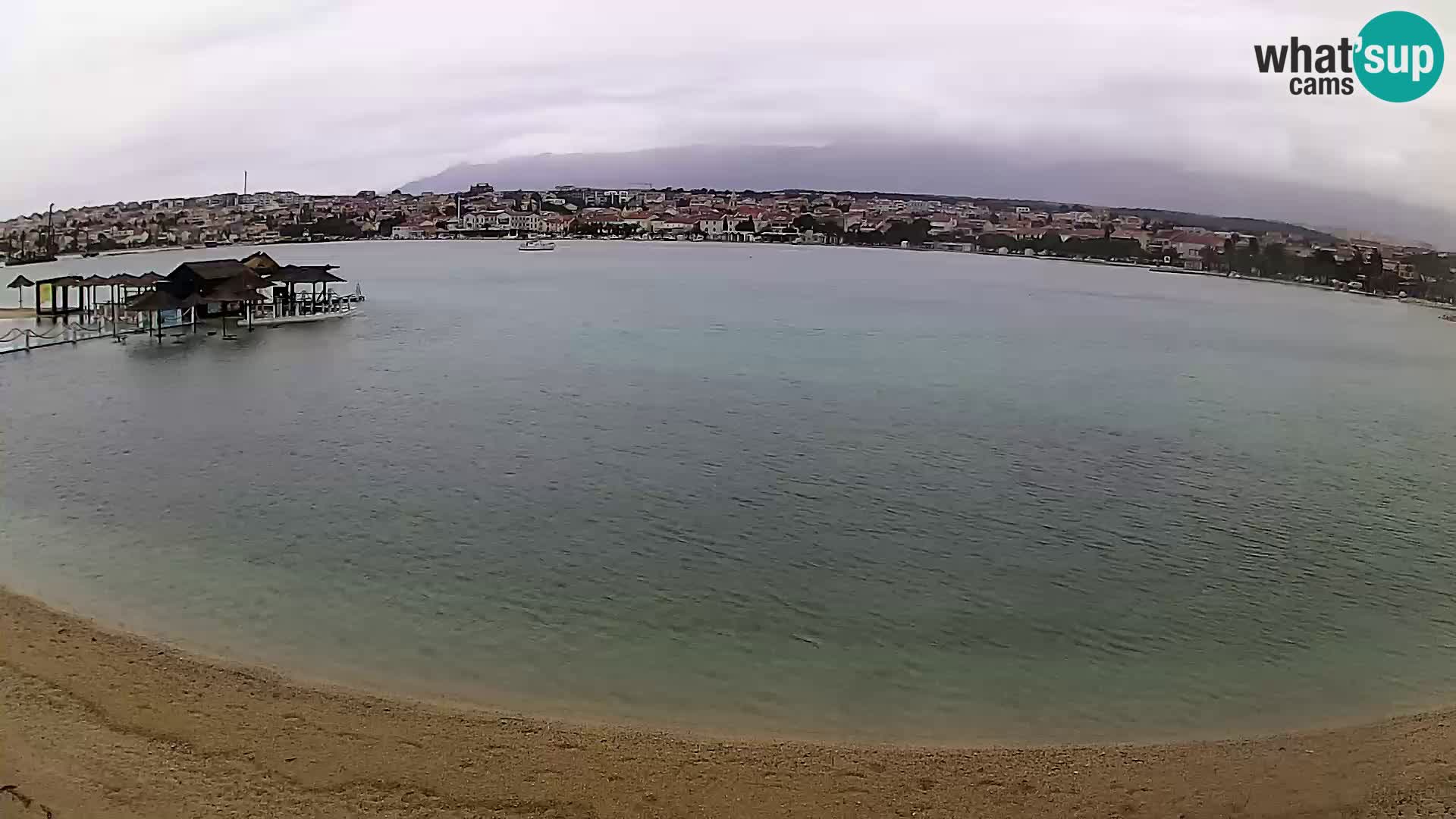 Webcam Novalja – Stadtstrand