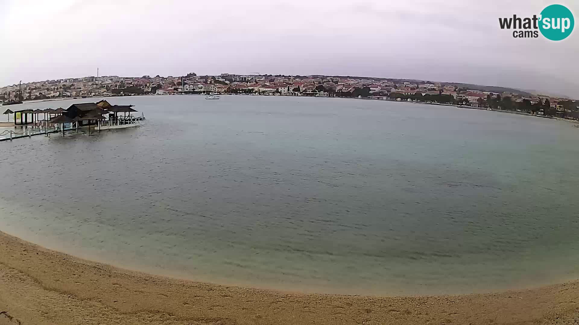 Novalja Kamera u živo – gradska plaža