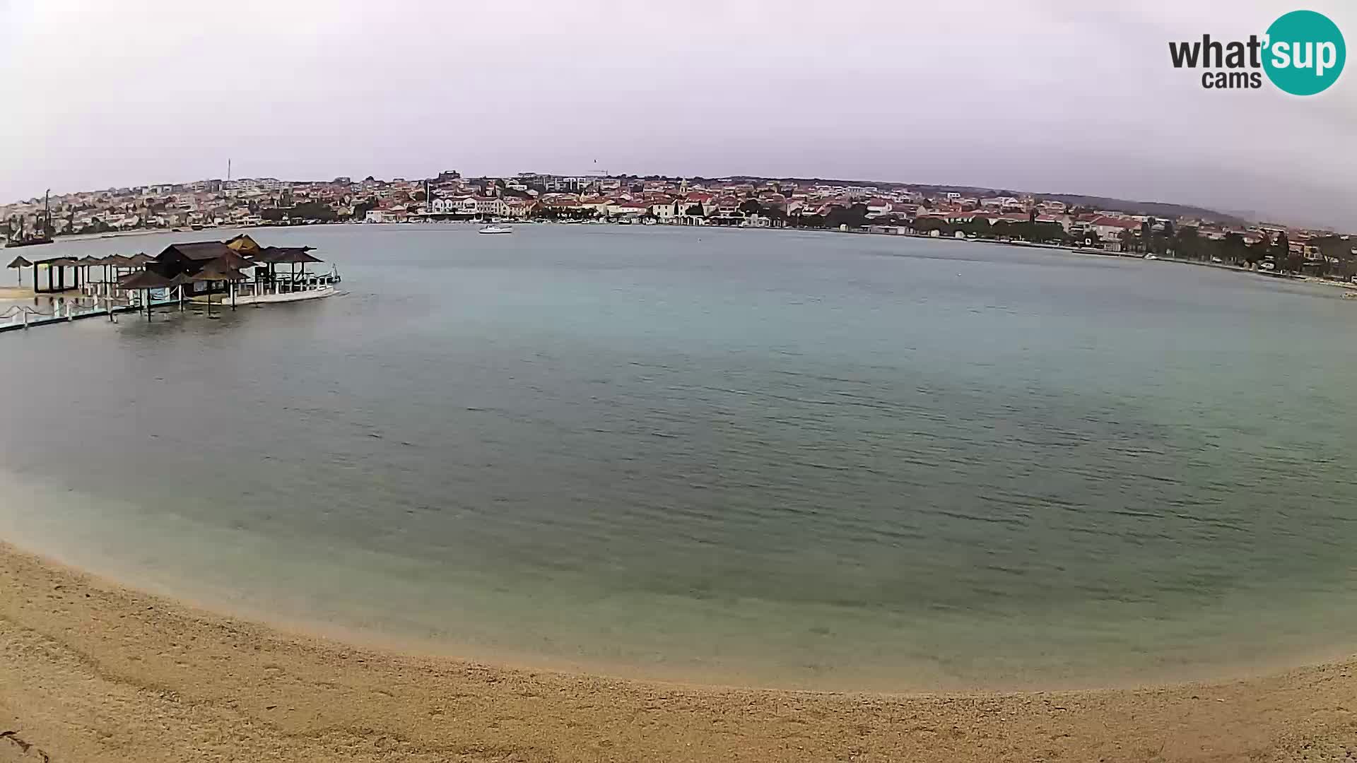 Novalja Kamera u živo – gradska plaža