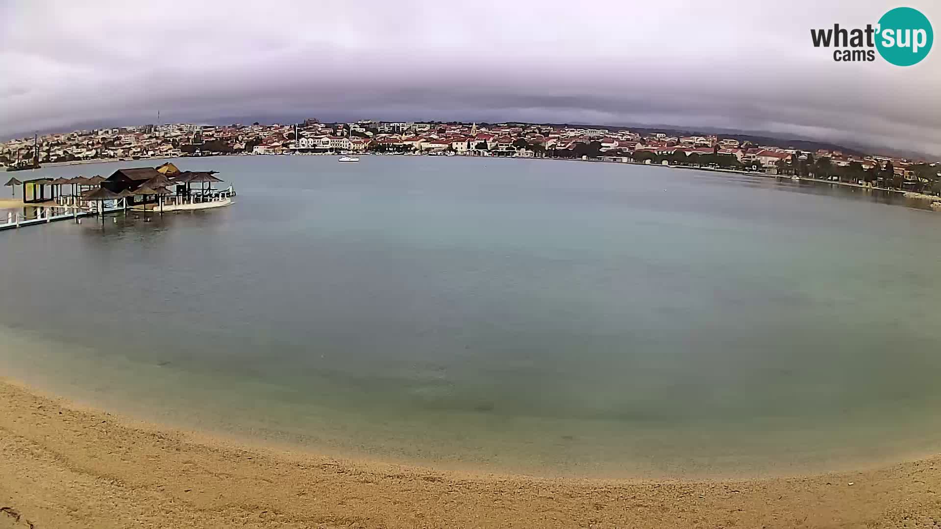 Novalja Kamera v živo – mestna plaža