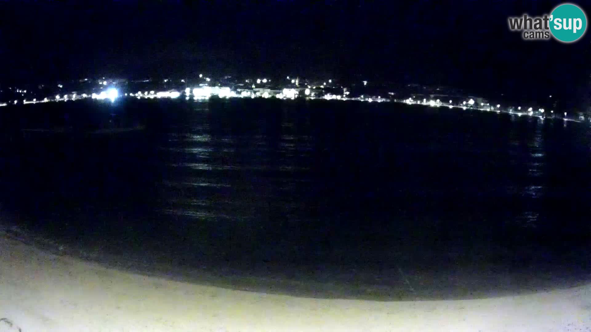 Novalja webcam – spiaggia cittadina