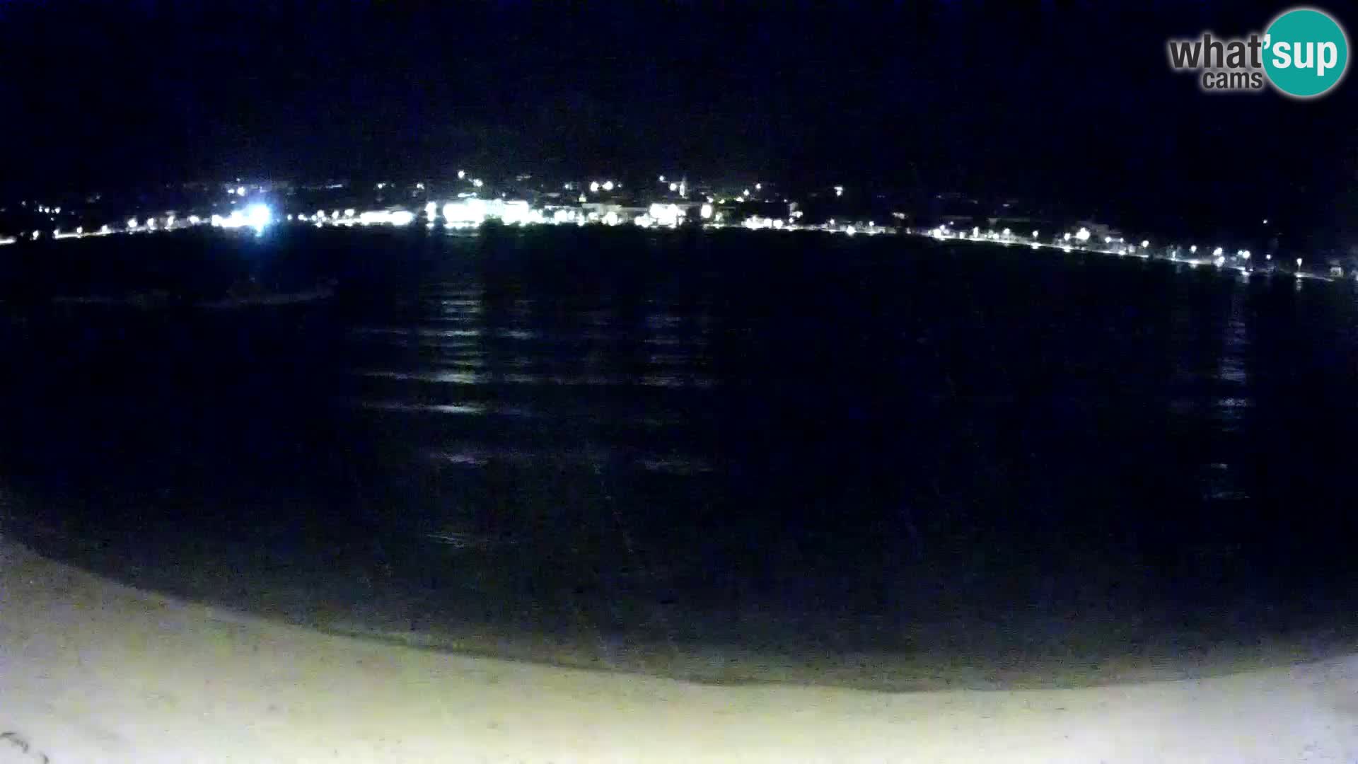 Novalja livecam – plage de la ville