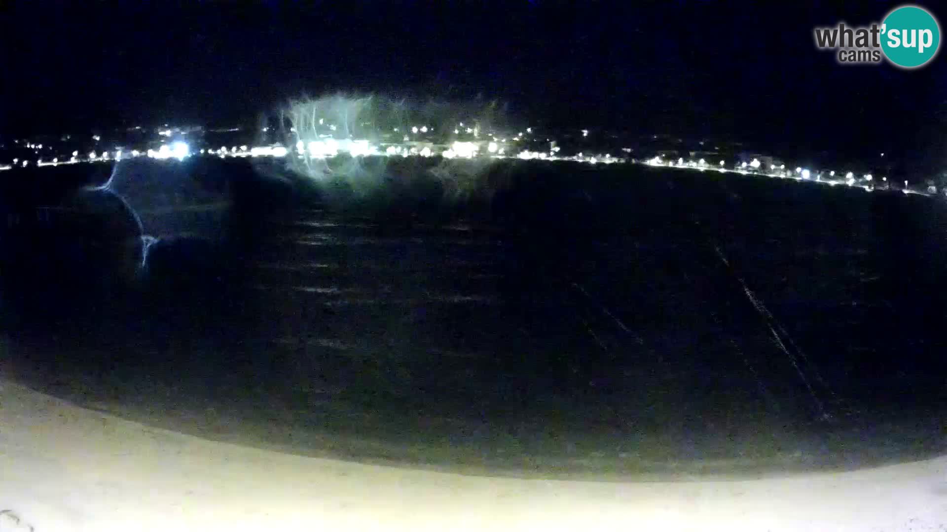 Live webcam Novalja – The Town beach