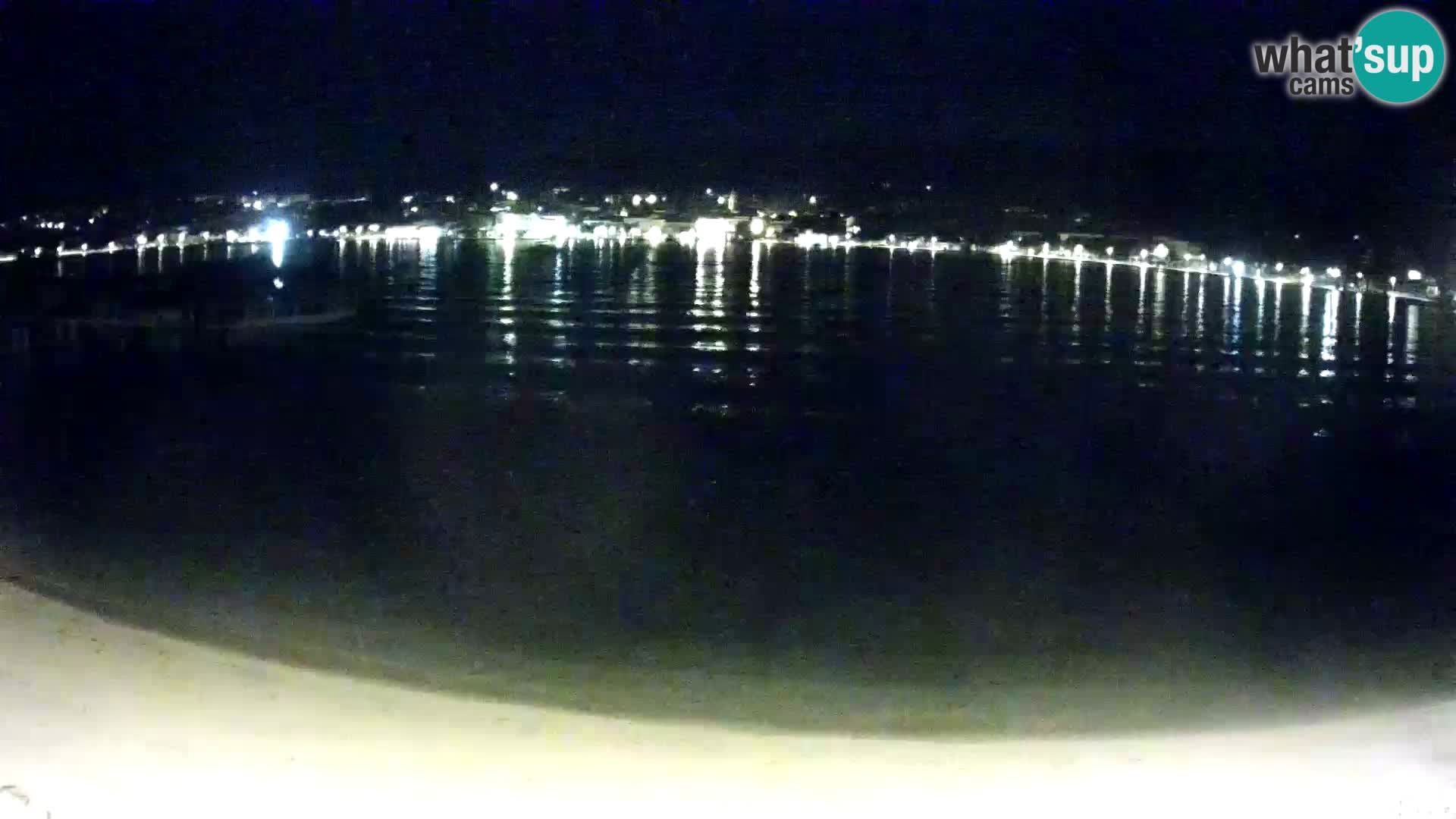 Novalja webcam – spiaggia cittadina