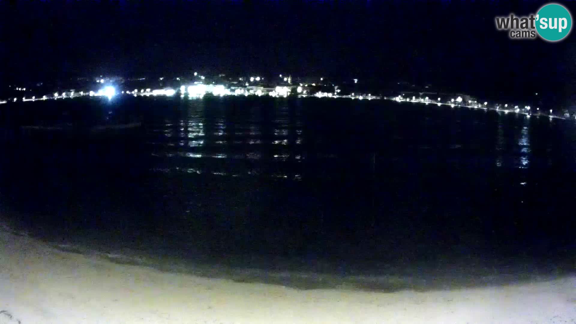 Live webcam Novalja – The Town beach