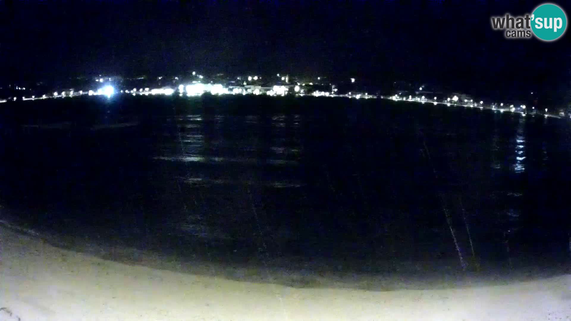 Novalja webcam – spiaggia cittadina