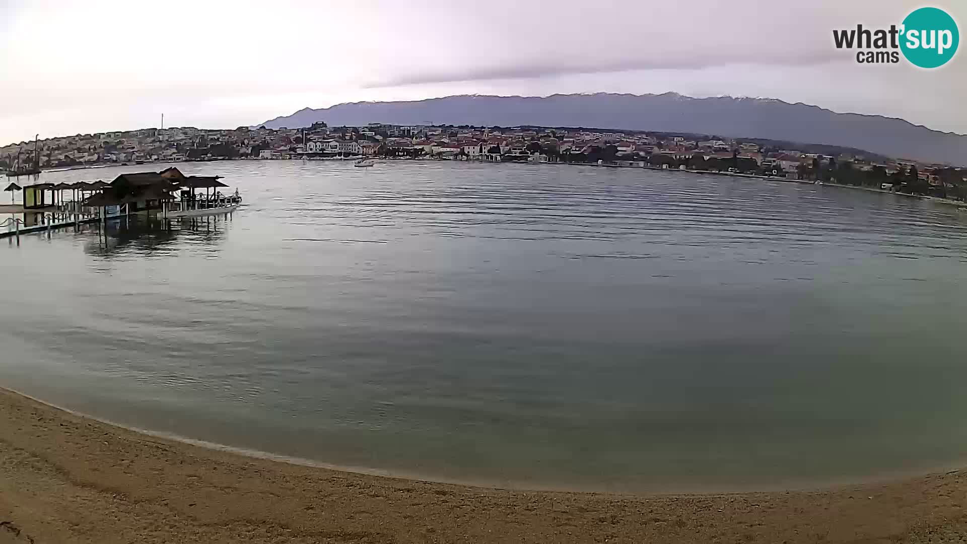 Novalja Kamera u živo – gradska plaža