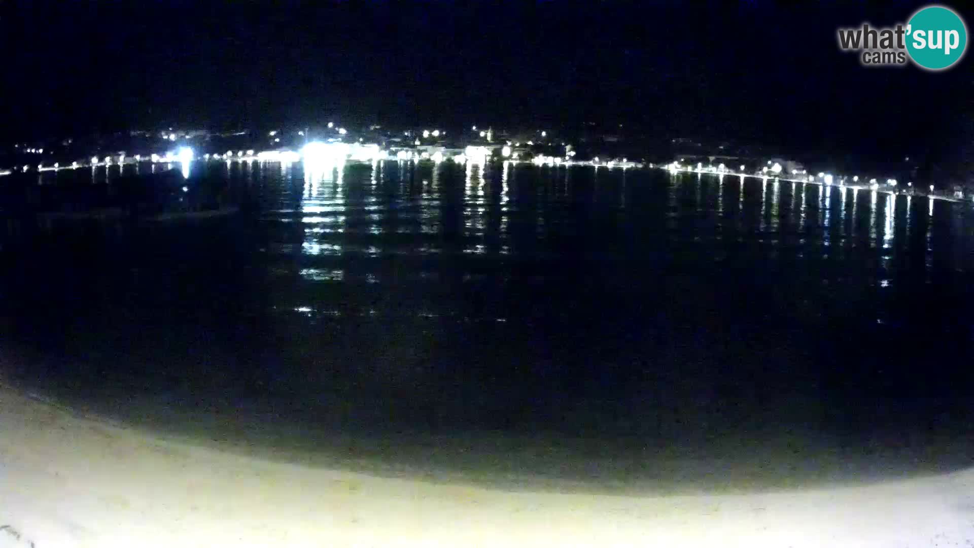 Live webcam Novalja – The Town beach