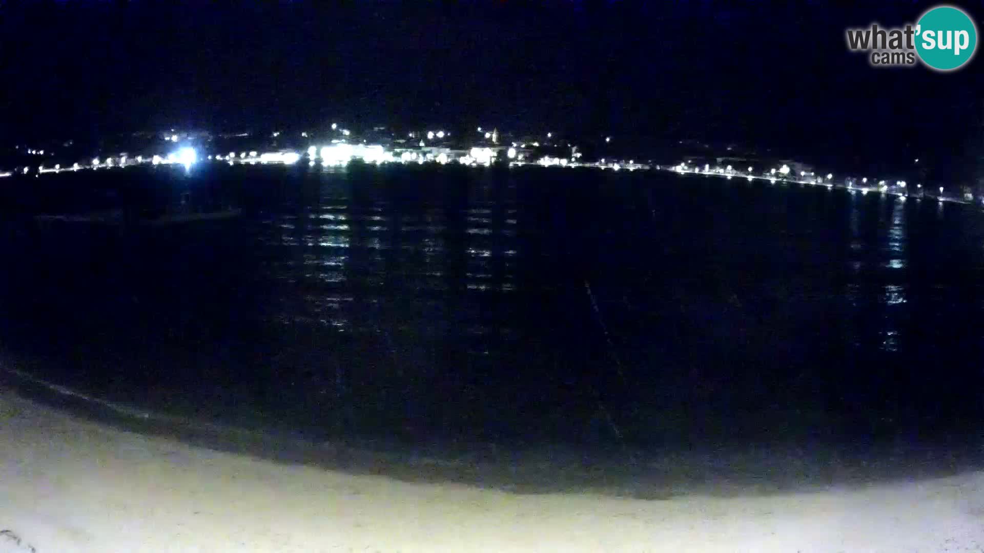 Novalja webcam – spiaggia cittadina