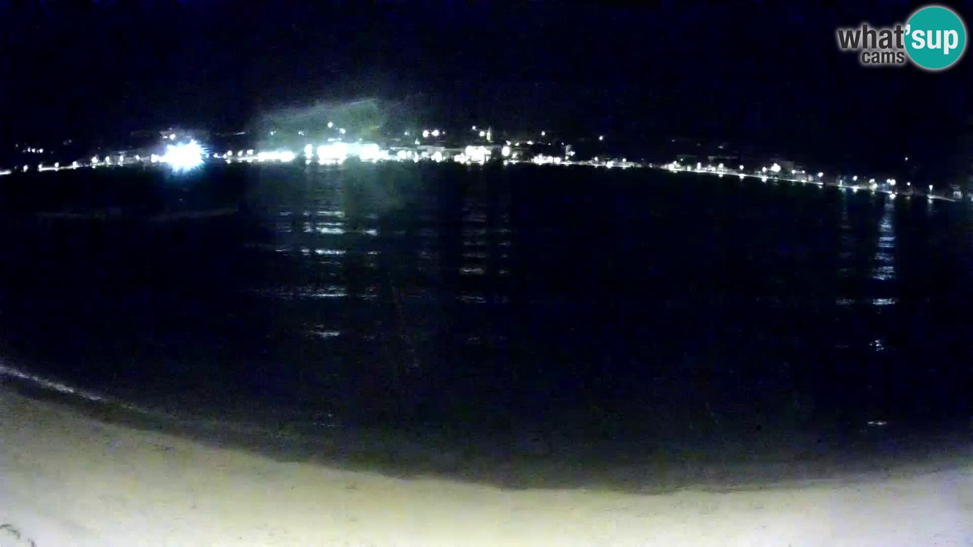 Novalja Kamera v živo – mestna plaža