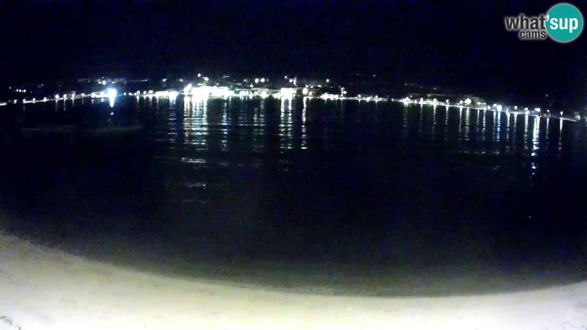 Novalja webcam – spiaggia cittadina